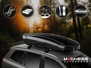 Alfa Romeo Tonale Roof Rack Cross Bars - for models w/ fix points - Black